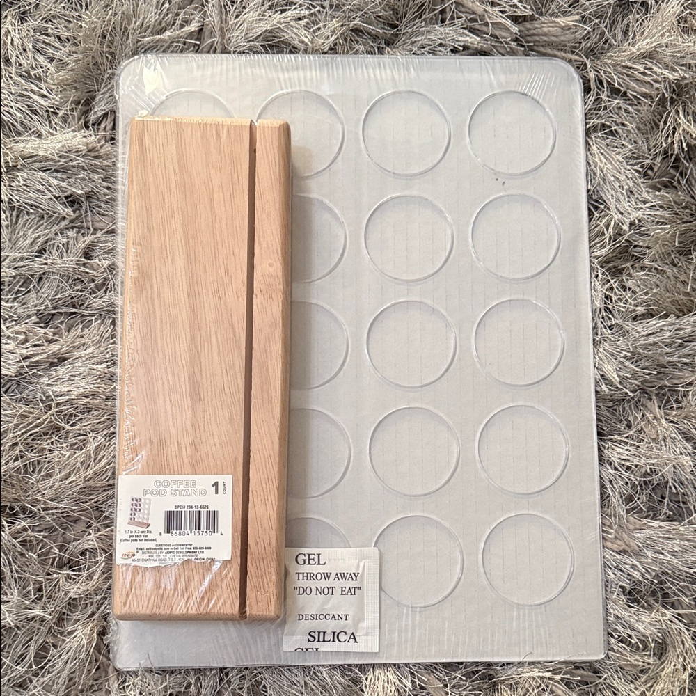 Target Coffee Pod Stand - Natural Wood